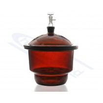 desiccator amber with glass stopcock 100