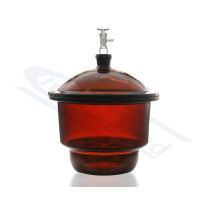 desiccator amber with glass stopcock 150