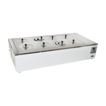 water bath with setting display 8 places