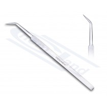 dissection needle made of steel 18/8 bent 140mm