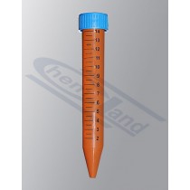 test tube FALCON 15ml gr - A amber  10pcs. conical