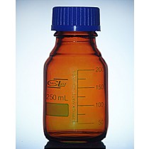 bottle with screw cap amber BORO 3.3  GL 45  5000ml