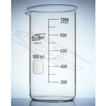 beaker high form 00050 ml borosilicate glass CHEMLAND