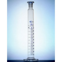 cylinder with stopper PP class A batch certificate  0010ml GLASSCO