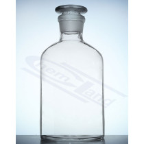bottle with stopper clear narrow neck00250 neutral glass