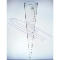 cone acc.to Imhoff   1000ml glass closed cone