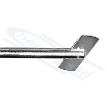 straight stirrer- rod - stainless steel 316 L